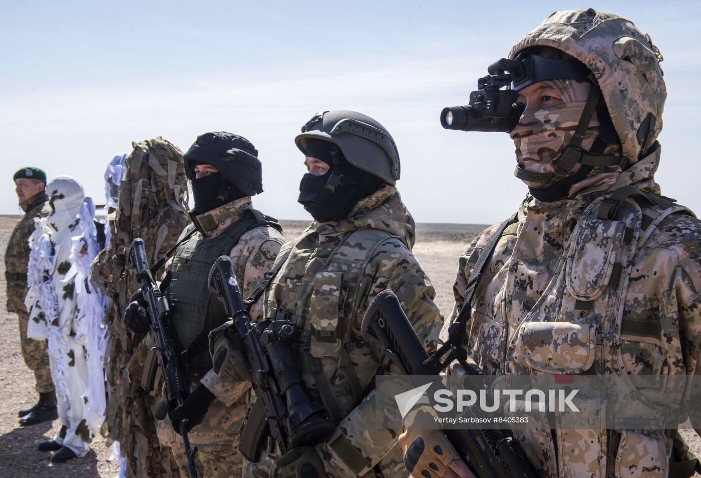 Kazakhstan Military Exercise