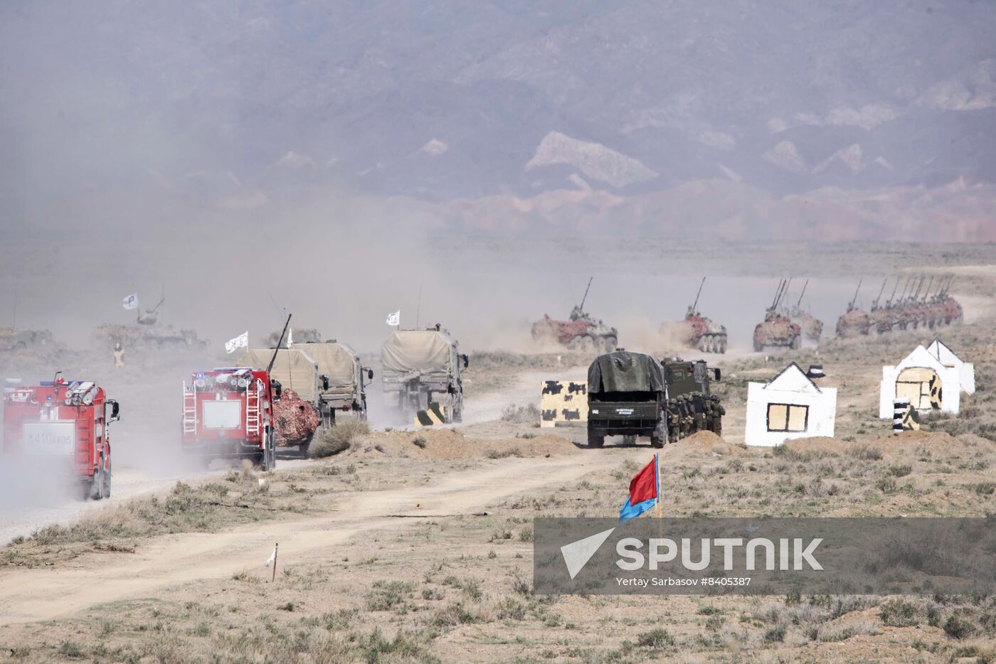 Kazakhstan Military Exercise