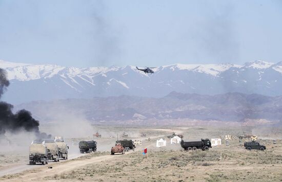 Kazakhstan Military Exercise