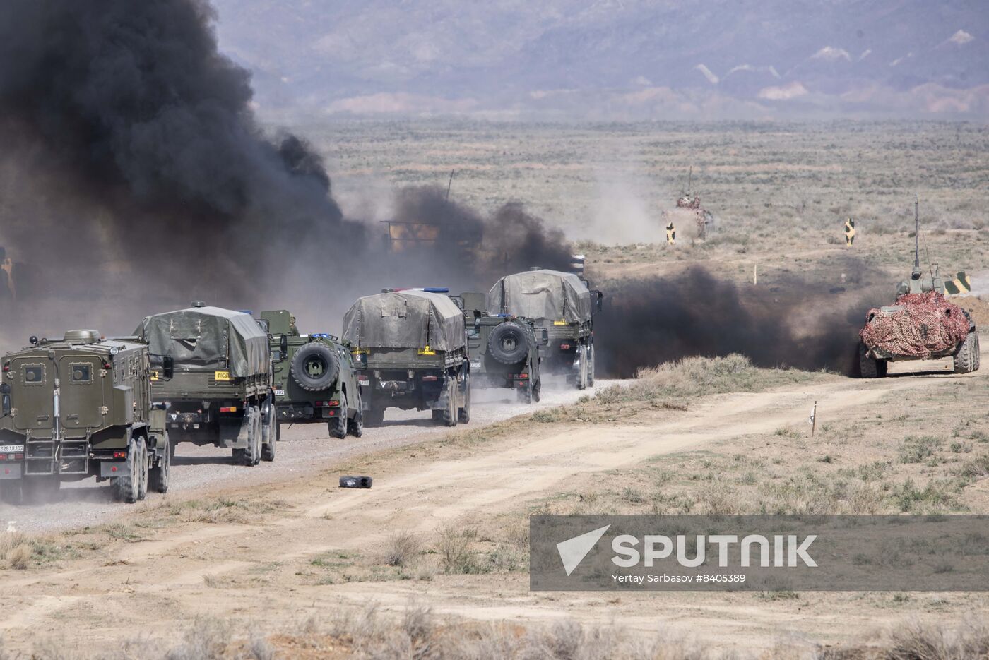 Kazakhstan Military Exercise