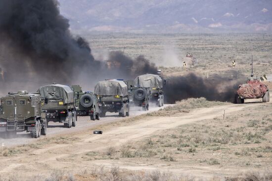 Kazakhstan Military Exercise