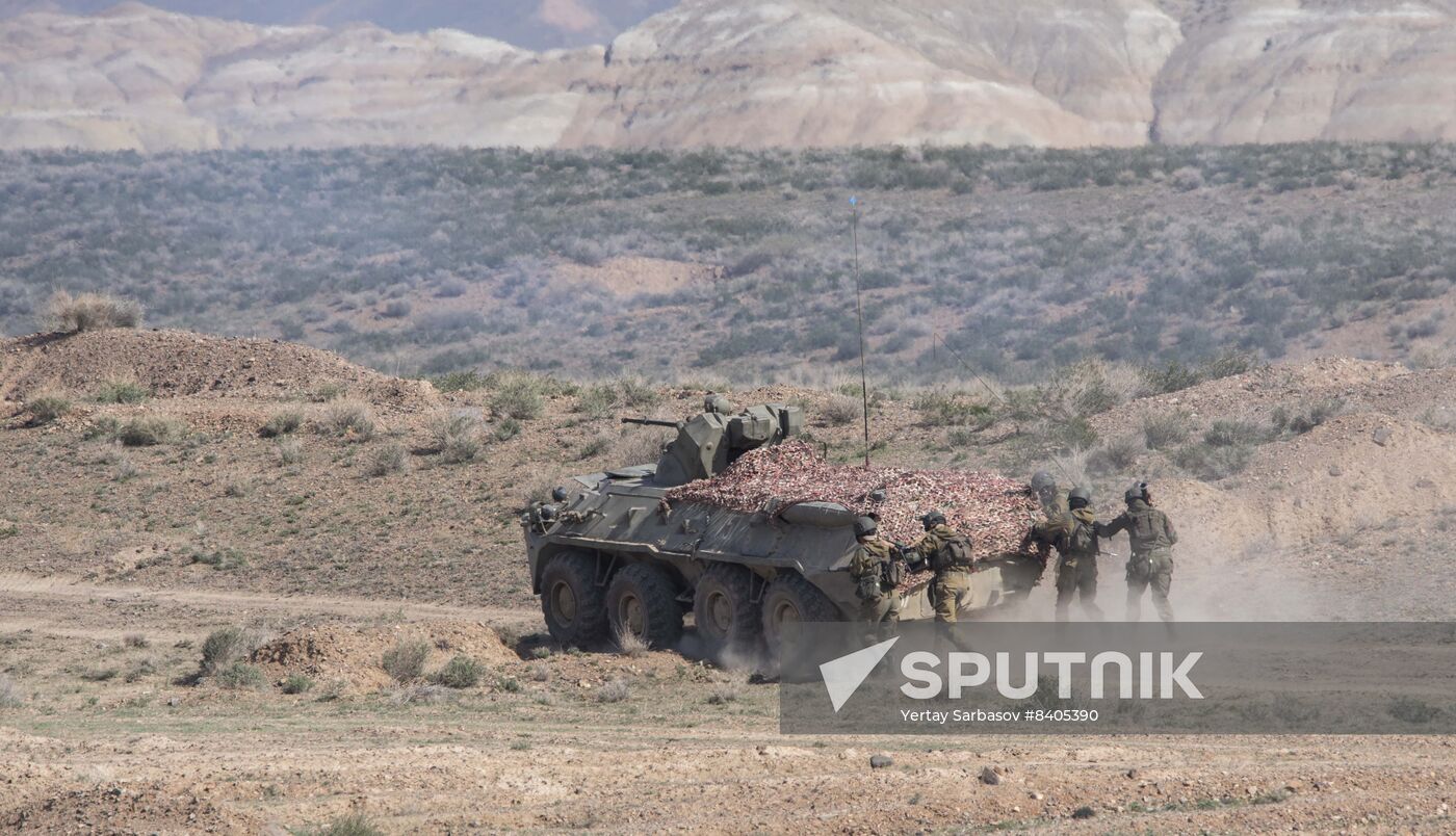 Kazakhstan Military Exercise