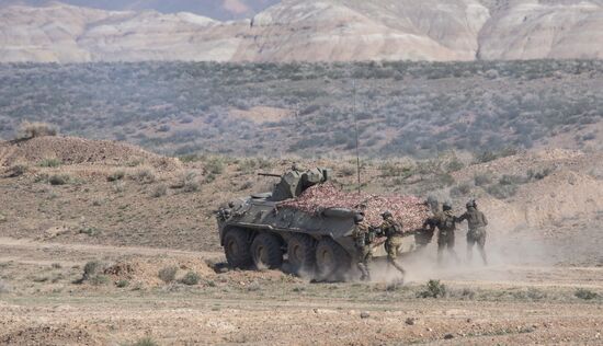 Kazakhstan Military Exercise