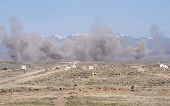 Kazakhstan Military Exercise