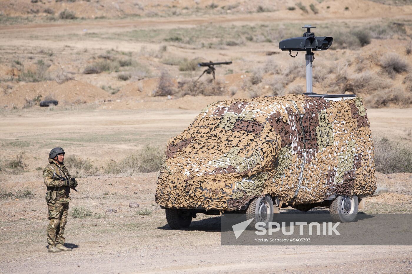 Kazakhstan Military Exercise