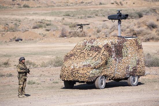 Kazakhstan Military Exercise