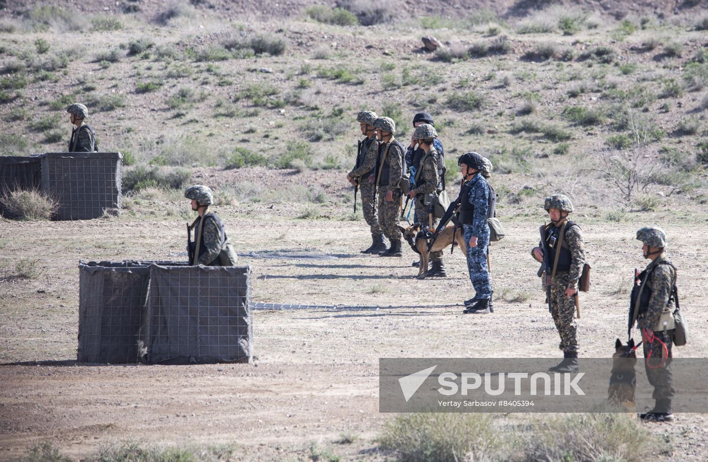 Kazakhstan Military Exercise