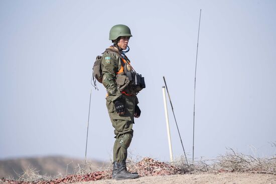 Kazakhstan Military Exercise