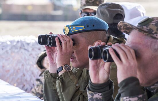 Kazakhstan Military Exercise