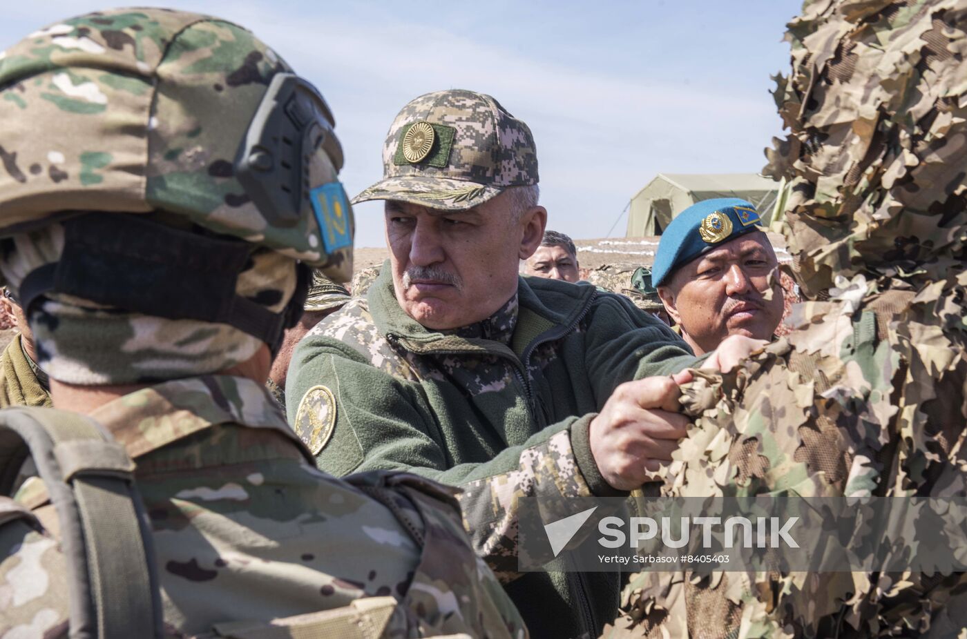 Kazakhstan Military Exercise