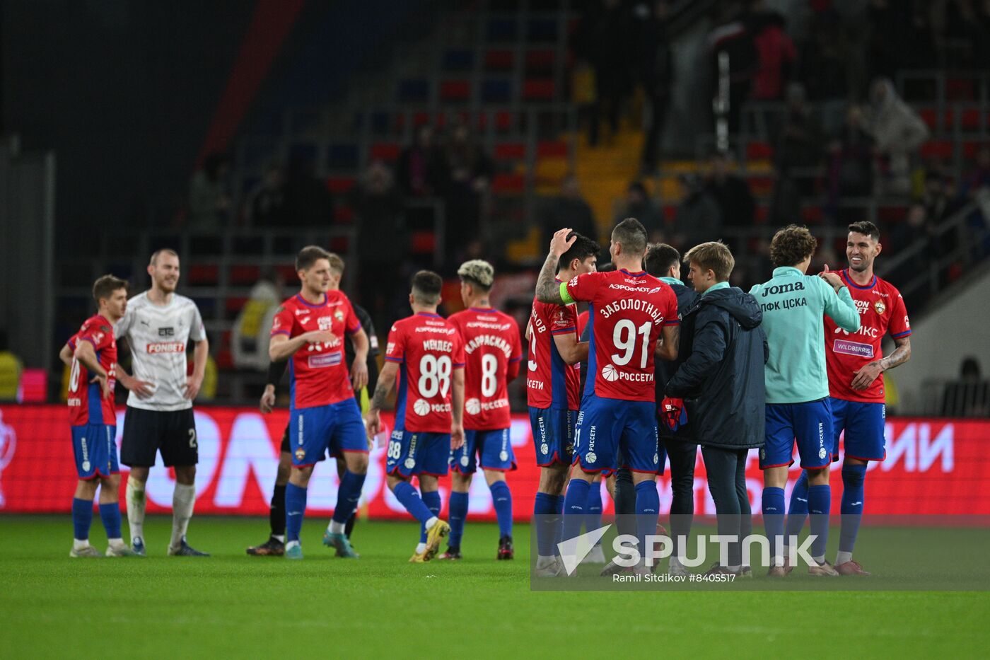 Russia Soccer Cup CSKA - Krylia Sovetov