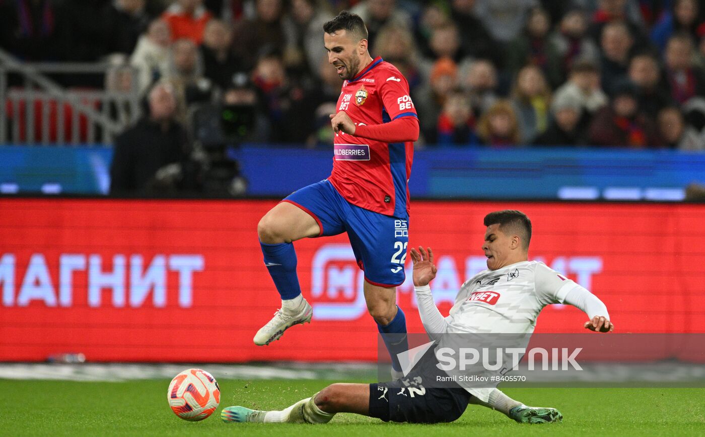 Russia Soccer Cup CSKA - Krylia Sovetov