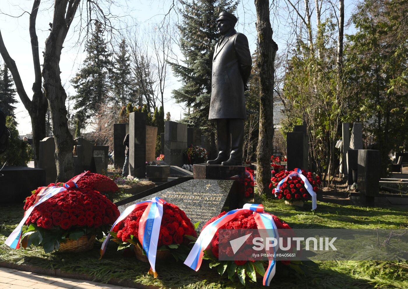 Russia Politician Zhirinovsky Death Anniversary