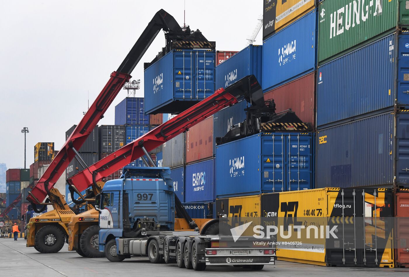 Russia Economy Port