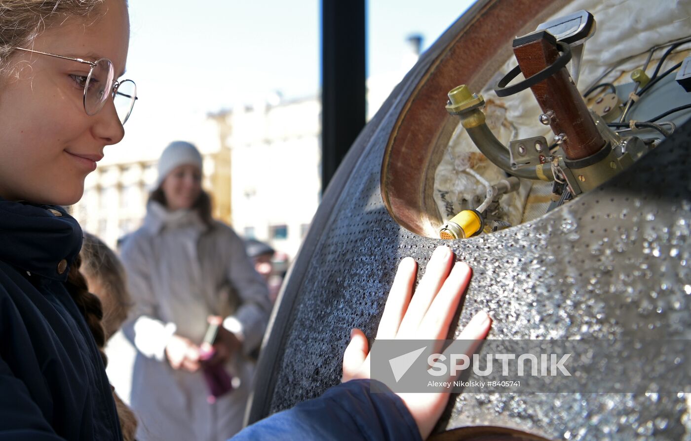 Russia Space Capsule Pavilion