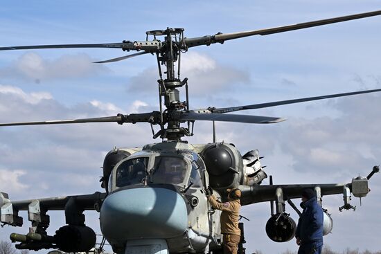 Russia Ukraine Military Operation Army Aviation