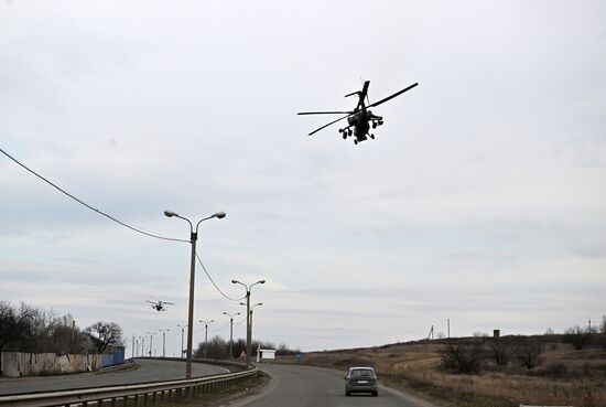 Russia Ukraine Military Operation Army Aviation