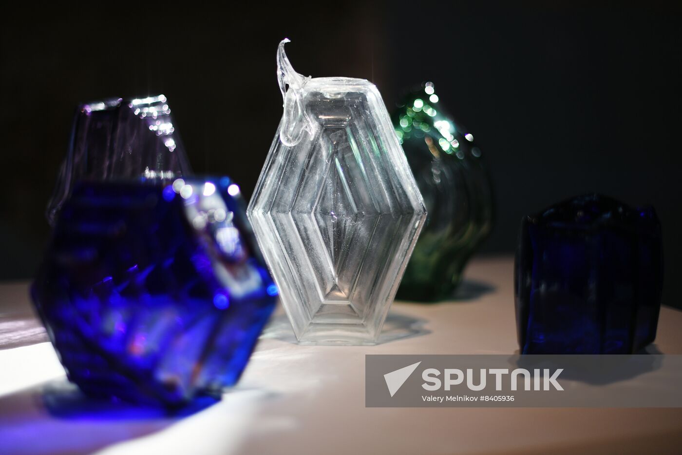 Russia Architecture Falconnier Glass Bricks Exhibition