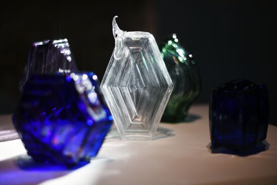 Russia Architecture Falconnier Glass Bricks Exhibition