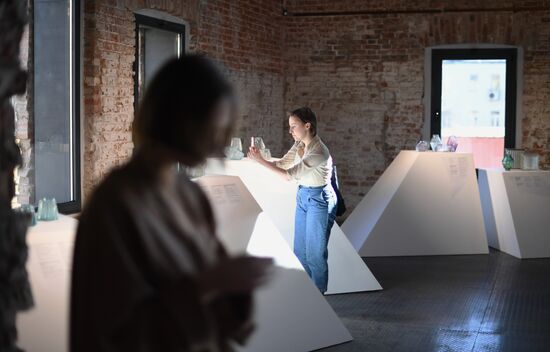 Russia Architecture Falconnier Glass Bricks Exhibition