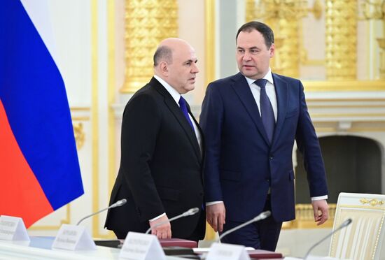 Russia Belarus Union State Supreme Council