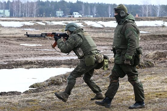 Belarus Russia Joint Military Grouping Drills