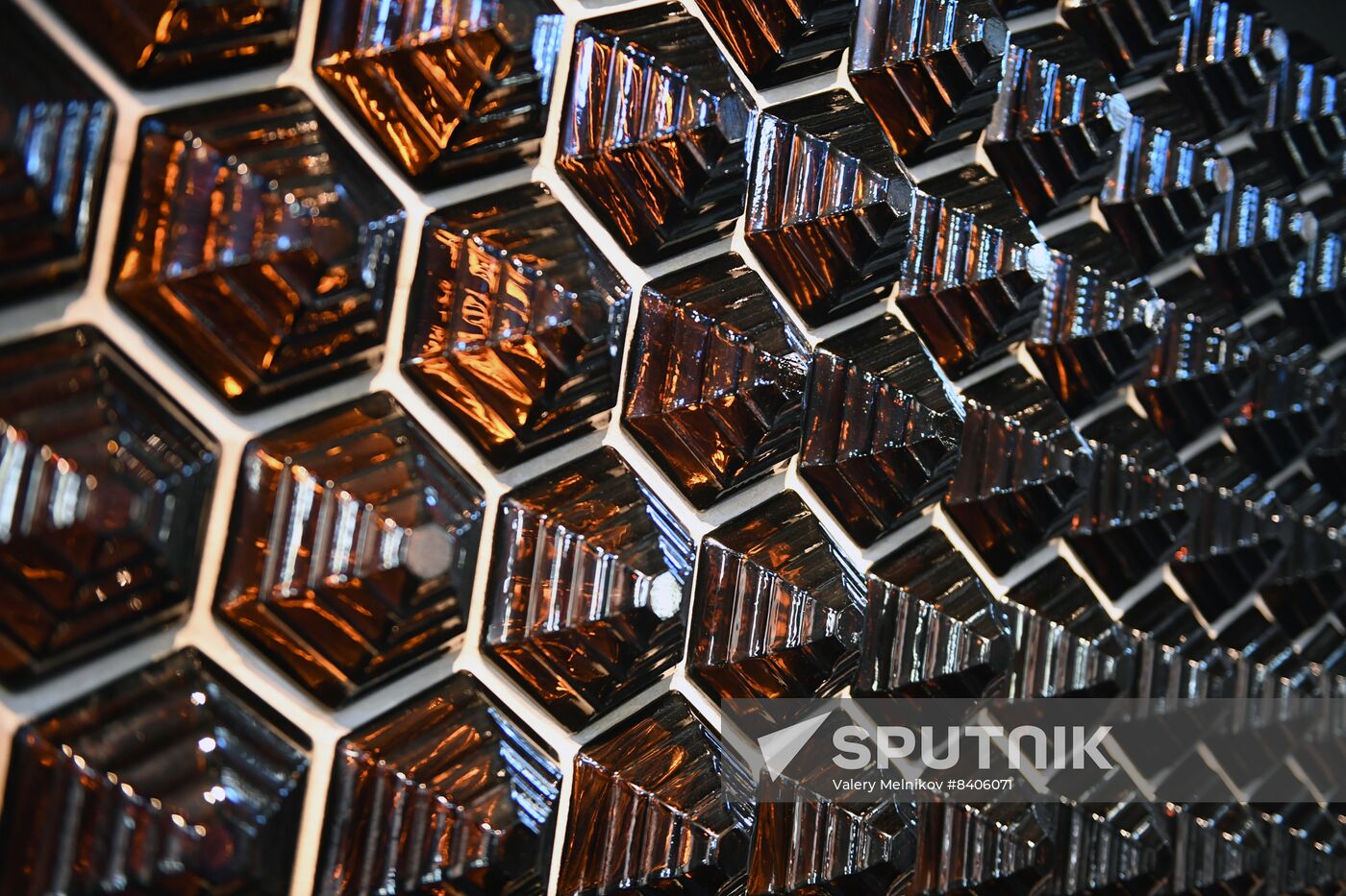 Russia Architecture Falconnier Glass Bricks Exhibition