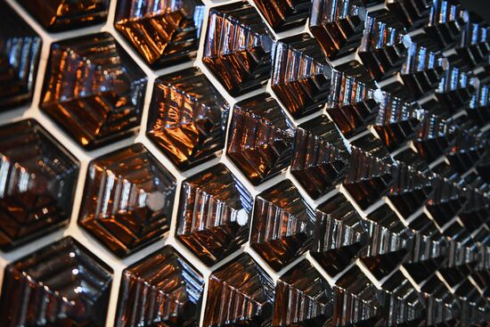 Russia Architecture Falconnier Glass Bricks Exhibition