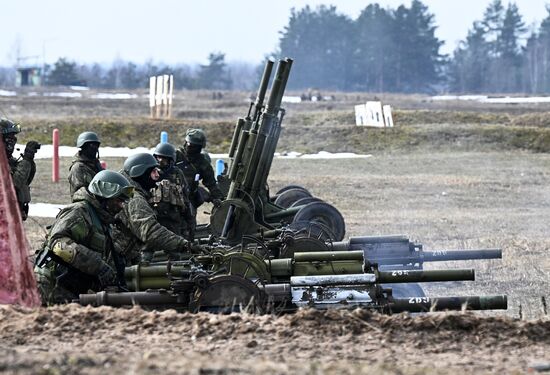 Belarus Russia Joint Military Grouping Drills