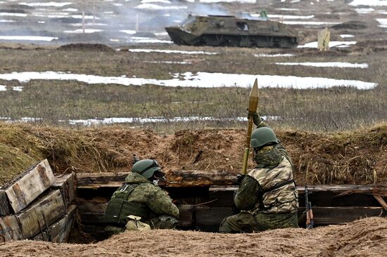 Belarus Russia Joint Military Grouping Drills