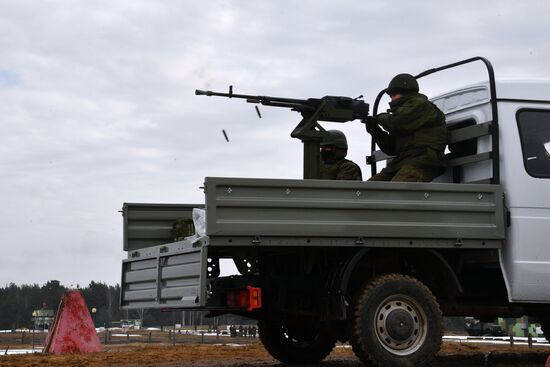 Belarus Russia Joint Military Grouping Drills