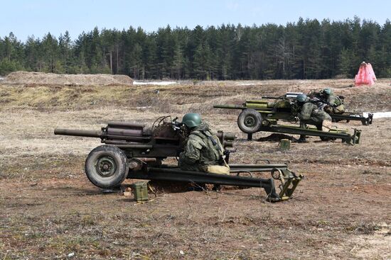 Belarus Russia Joint Military Grouping Drills