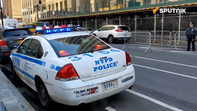 Security stepped up at Manhattan Criminal Court ahead of Trump's indictment