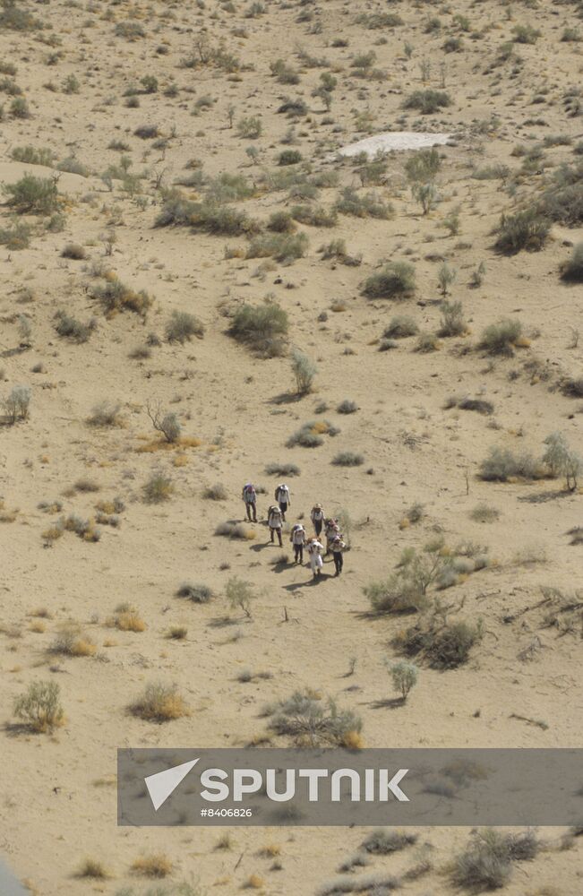 Man and Desert science and sports expedition