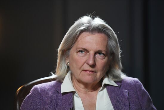 Russia Former Austrian Foreign Minister Interview