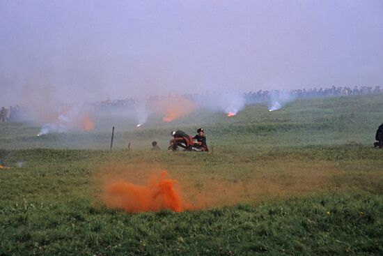 Reenacting Battle of Borodino