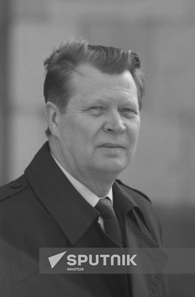 Anatoly Filev, First Deputy Head of Soviet Foreign Ministry's Middle East and North African Countries Directorate