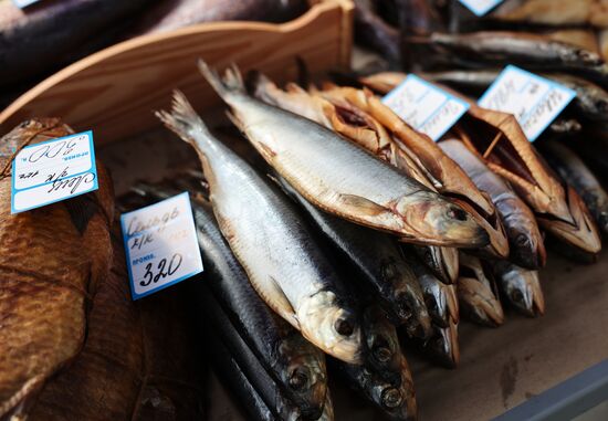 Celebrating Herring Day in Kaliningrad