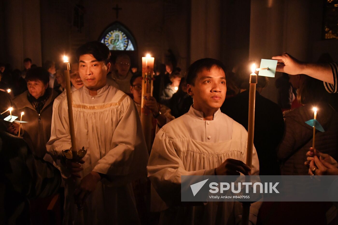 Russia Religion Catholic Easter