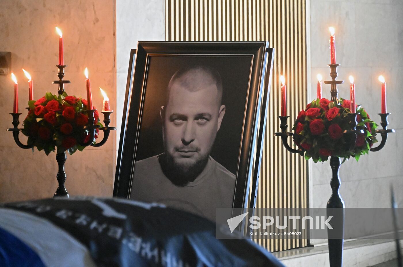 Russia Military Blogger Killing Funeral