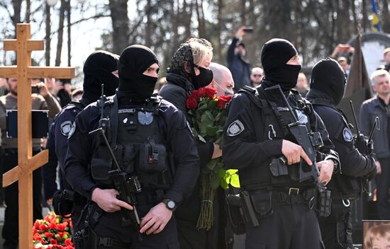 Russia Military Blogger Killing Funeral