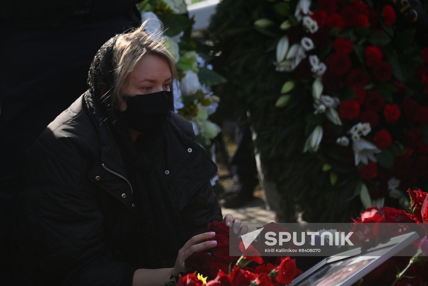 Russia Military Blogger Killing Funeral