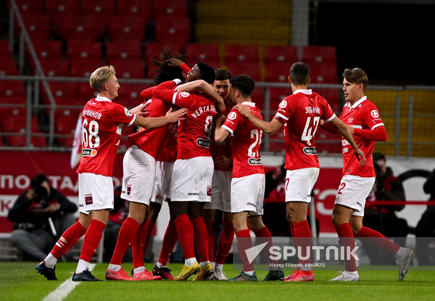 Russia Soccer Premier-League Spartak - Dynamo