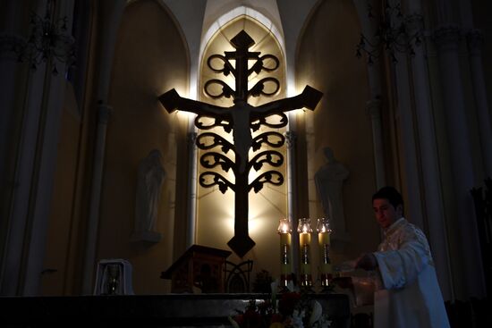 Russia Religion Catholic Easter