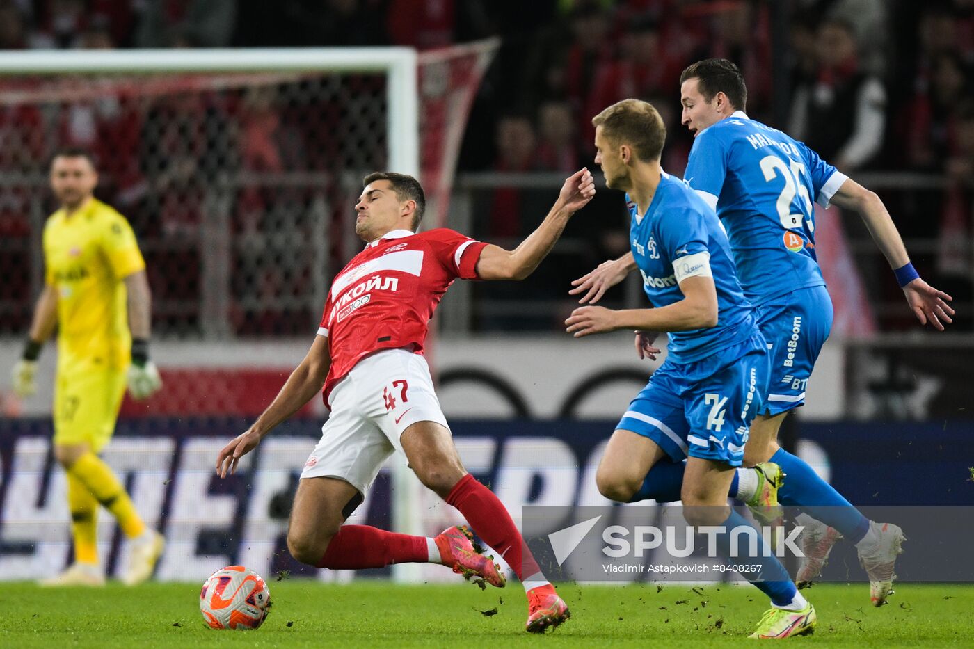 Russia Soccer Premier-League Spartak - Dynamo