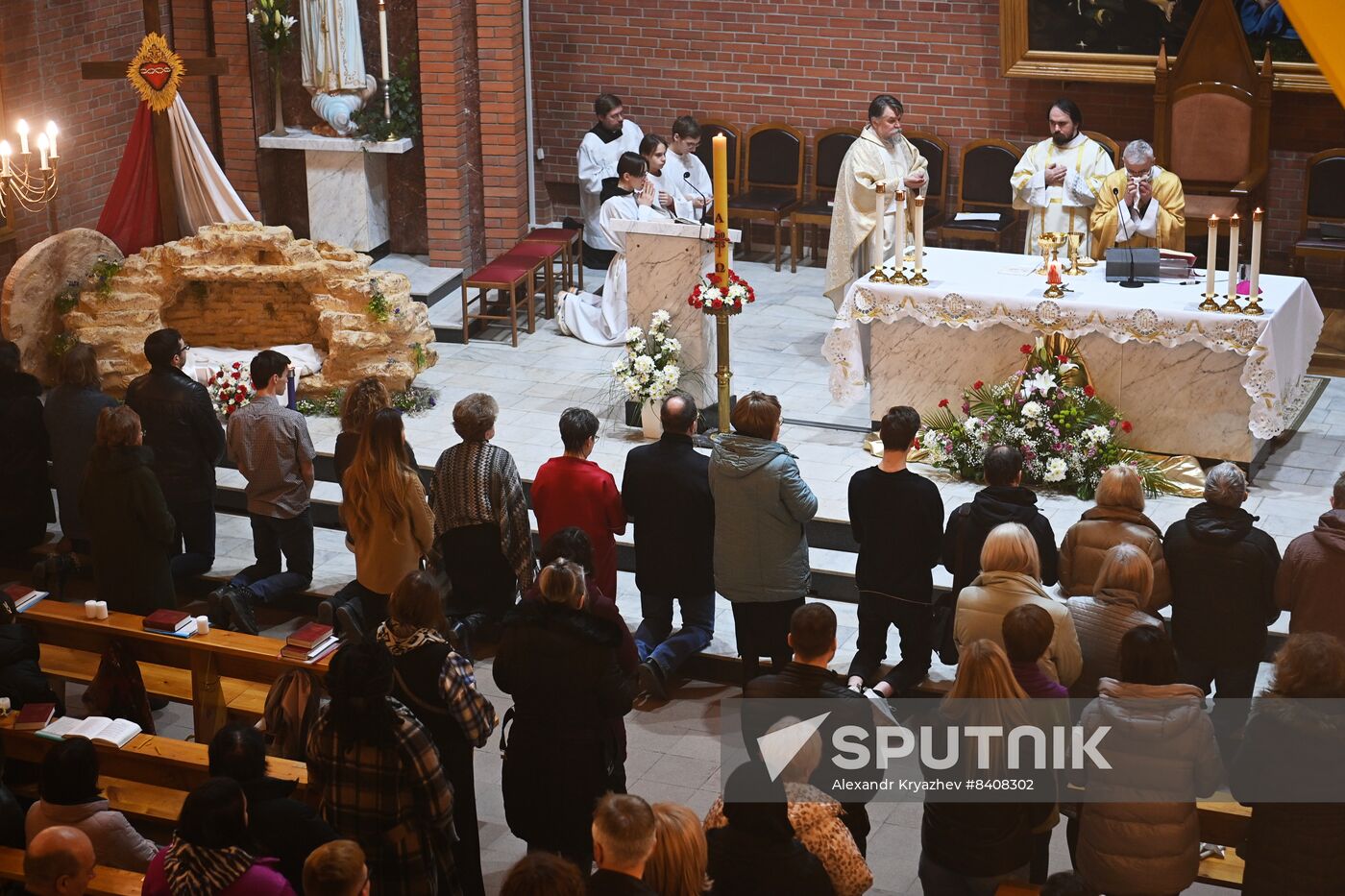Russia Religion Catholic Easter