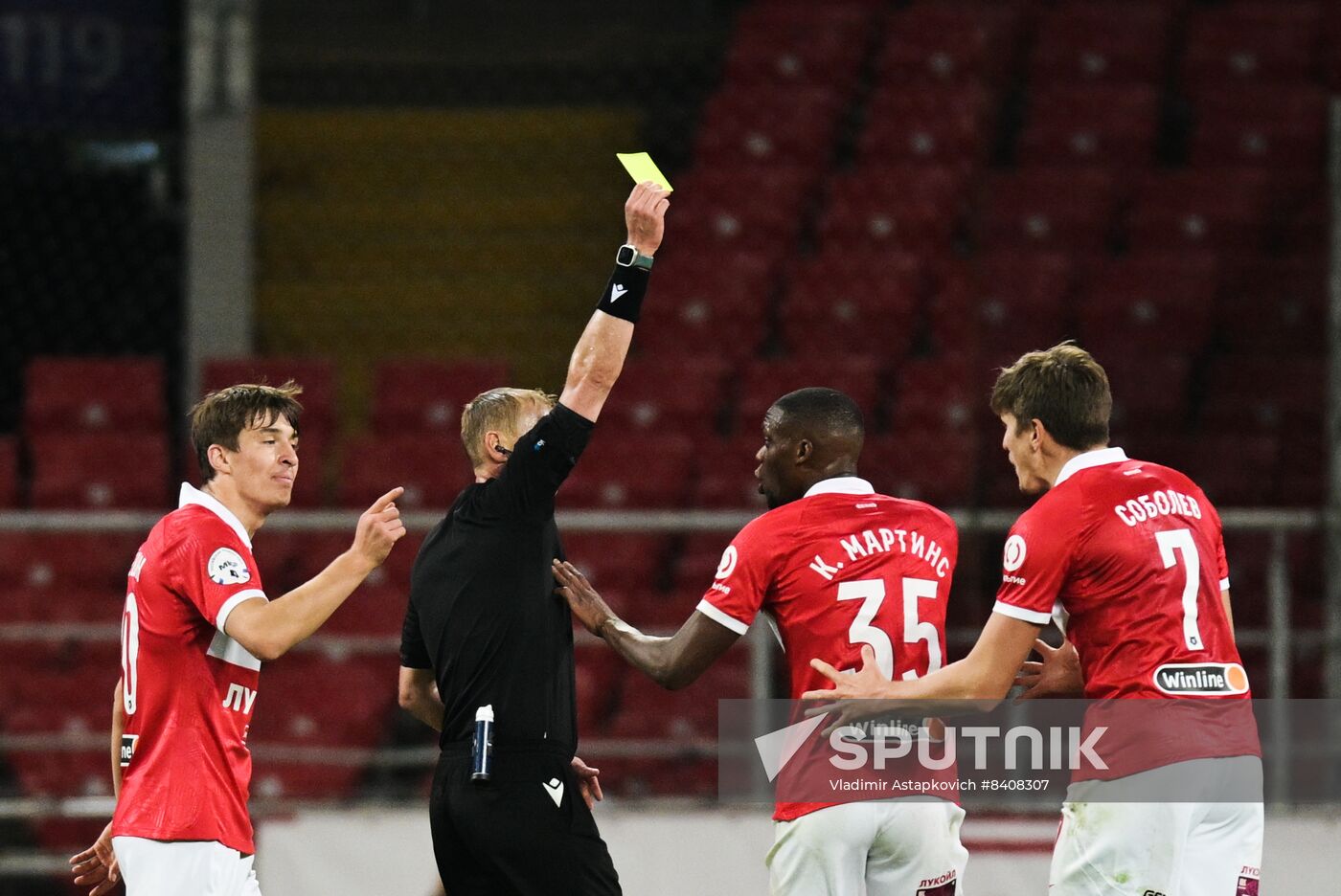 Russia Soccer Premier-League Spartak - Dynamo