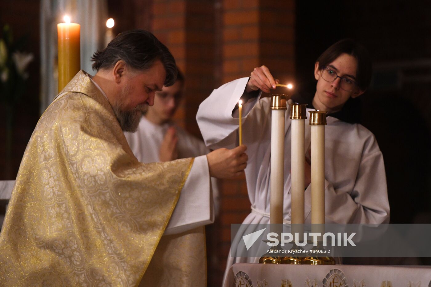 Russia Religion Catholic Easter