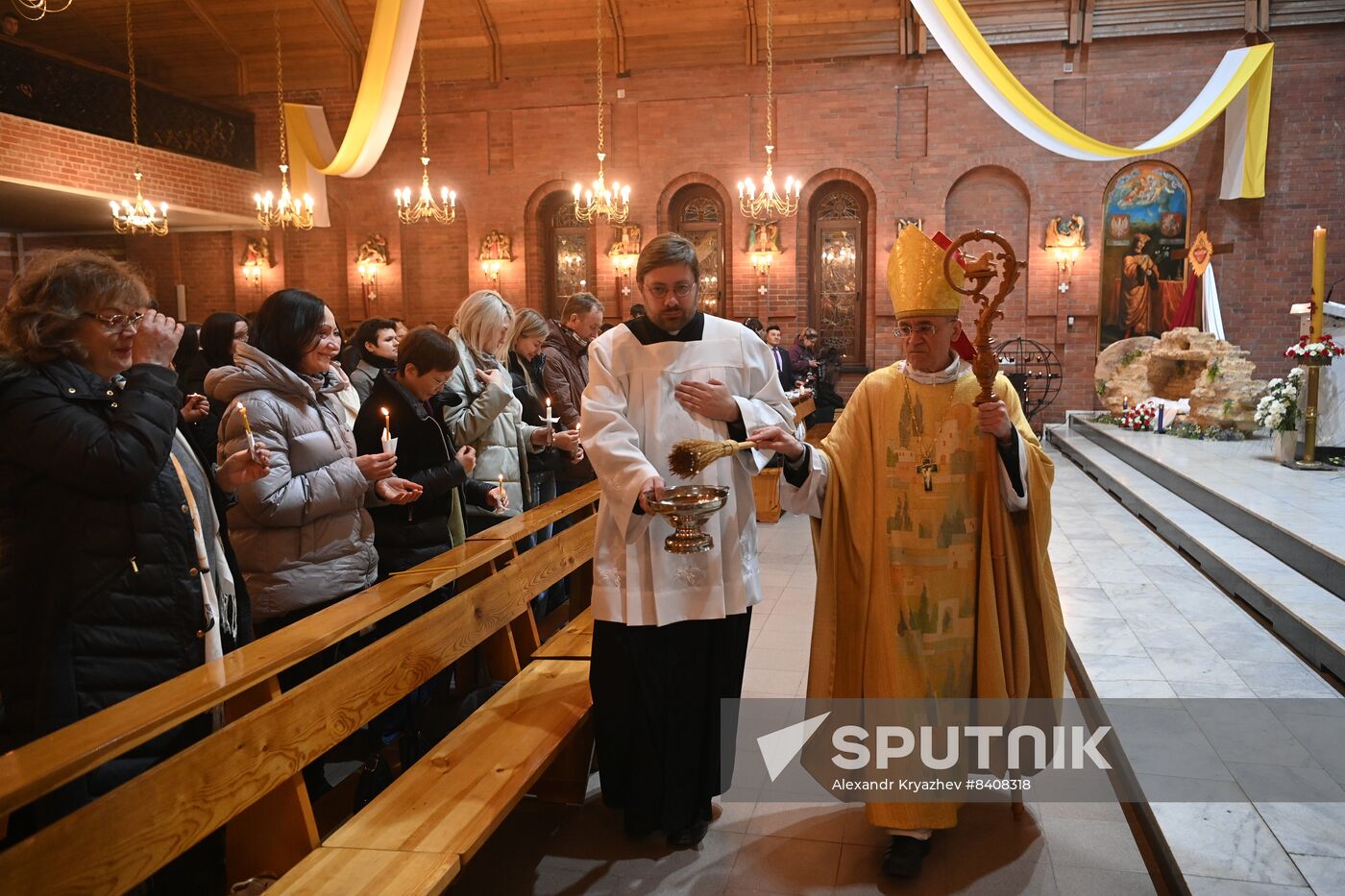 Russia Religion Catholic Easter