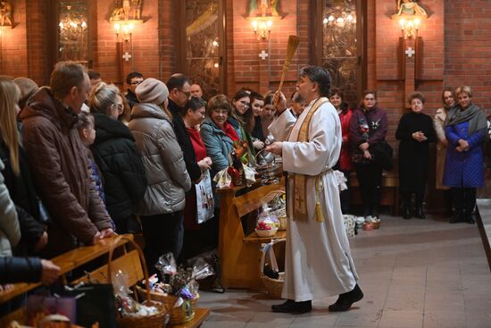 Russia Religion Catholic Easter